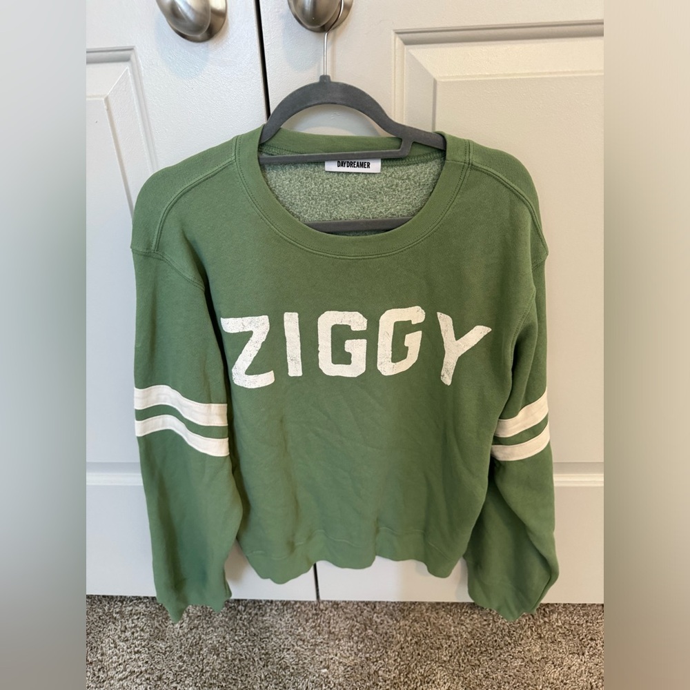 Daydreamer Medium Ziggy Stardust Green Sweatshirt. 💚⚡️ - Picture 2 of 5